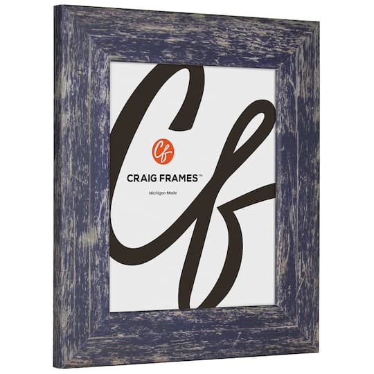 4 Pack Craig Frames American Barn Independence Blue Picture Frame